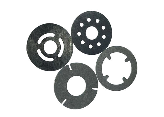 Shock Valve Shims used in automotive and industrial engines to optimize valve timing and reduce wear on valve components